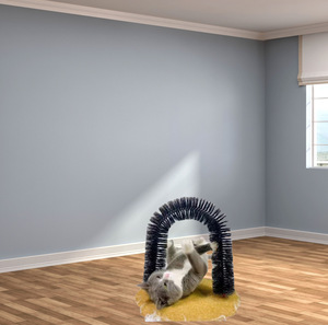 Best Selling cat <b>Toys</b> Arch Scratching Post Grooming <b>Tool</b> Cat Massage Device Face Fur Rubbing Device Itch Relief Device Scratchin - Product Image 6