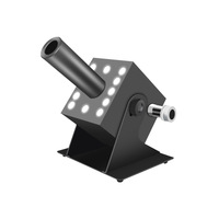 Machine à colonne LED couleur CO2, alimentation CA 110-220V, éjecteur de fumée transparent pour bar/club, colonne de gaz à effet de scène
