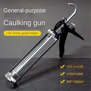 Pistola de calafateo manual de grado industrial de alta resistencia de doble componente con construcción de hierro, personalizable OEM - Product Image 2