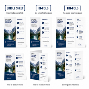 Brochure personnalisée pour marque laitière, imprimée offset, avec pelliculage brillant, pliée, format A4, couleur intégrale, pour boissons - Product Image 3