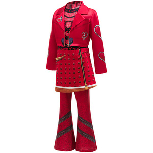 Costume <span class=keywords><strong>Descendants</strong></span> 4 pour filles, tenue de fête cosplay, robe de princesse, combinaison d'Halloween, costumes pour enfants inspirés du film télévisé <span class=keywords><strong>Descendants</strong></span> - Product Image 3