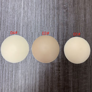 Pastilhas de peito de silicone ultra-finas adesivos invisíveis laváveis reutilizáveis foscos sólidos capas de mamilo 8 cm disponíveis - Product Image 6