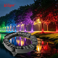 Lampu Lanskap LED Tempered Glass Tree Hugger Tegangan Lebar AC85-265V untuk Penggunaan Global, Efisiensi Tinggi Warna RGB Penuh Dapat Disesuaikan