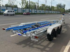 Hochleistungs-33ft ATM4500KG Aluminium-Boots anhänger mit Poly-Kojen für <span class=keywords><strong>30</strong></span>-32ft Boot - Product Image 6