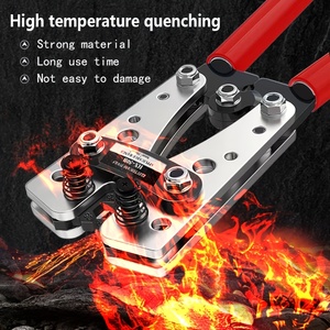 HX-50B Ratchet Terminal Crimping Pliers Heavy Duty Wire Crimper <b>Hand</b> <b>Tool</b> for Cable Terminals Electrician Pliers 10167 /11233 10 - Product Image 5