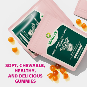 Gomitas Mingyan Premium para el Equilibrio Femenino con Probióticos y Piña |   Soporte para el equilibrio del pH para la salud íntima de la mujer - Product Image 2