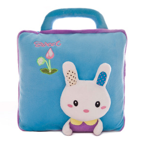Cartoon <strong>Quilt</strong> Flannel Blanket <strong>Quilt</strong> Dual-purpose Two-in-one Folding Car <strong>Throw</strong> Pillow Multi-function Pillow Cushion <strong>Quilt</strong> - Product Image 3