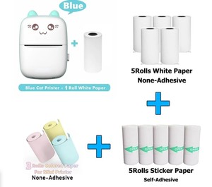 Imprimante thermique portable C9 Mini HD sans fil, impression manuelle, papier auto-adhésif pour étiquettes/images/<span class=keywords><strong>photos</strong></span>/reçus/notes/listes - Product Image 6