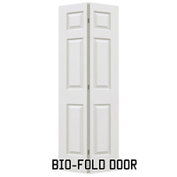 Prix bas Blanc apprêté Surface 30 pouces Villa Porte principale Designs Double porte en bois massif Intérieur Portes en bois