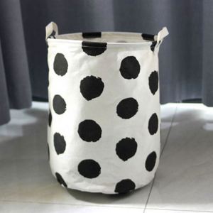 Modern Bathroom Storage Basket With Non-Woven Fabric, Durable and Versatile Laundry Storage - Product Image 5