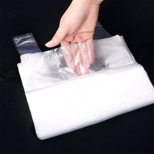 Sacs d'emballage transparents blancs pour produits de nettoyage, 24x37, jetables, pour la logistique et l'emballage alimentaire - Product Image 1