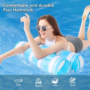 Matelas flottant gonflable 4-en-1 pour piscine, équipement de jeu aquatique pour adultes - Product Image 3