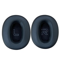 Almohadillas de repuesto para auriculares Edifier W820BT W828NB con aislamiento de ruido y graves mejorados, almohadillas de cuero proteico