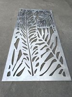 Revêtement d'architecture moderne en aluminium CNC, façade perforée, revêtement en poudre, ignifuge, anticorrosion, écologique, pour bâtiments
