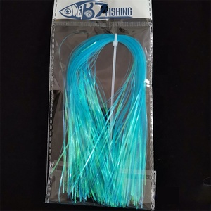 Fly Tying Materials Saltwater Flies Pike Skins Lateral Scale Corrugated Flash Strands <strong>Gliss</strong> and Glow - Product Image 3
