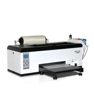 Hot Koop A3 Dtf Printer Met Xp600 Printkop Dtf Overdracht Film Printer 30Cm Automatische T -Shirt Drukmachine