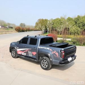 Vente en gros d'usine, couvre-caisse de camion en PVC et aluminium souple, pliable en trois parties, sur mesure, de qualité supérieure, pour Navara NP300 / <span class=keywords><strong>Frontier</strong></span> / Jeep Gladiator - Product Image 2