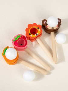 Wholesale New Arrival XM-LMS LMS Montessori Educational Wooden Floating Ball Blowing Toys Fun Stress Relief 5 to 7 Years Unisex - Product Image 6