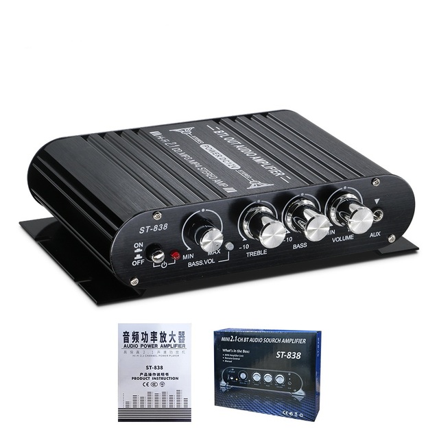 2.1 Channel Power Amplifier Car Mp3 Mini Power Amplifier