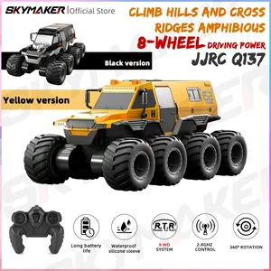 Coche RC JHD Q137 8WD 2.4G Anfibio de 8 Ruedas, Camión de Control Remoto, Todoterreno, Impermeable, Vehículos Blindados, Juguetes para Niños - Product Image 1