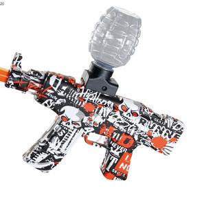 Jouets électriques pour enfants à succès, jeux d'extérieur d'été, 2 en 1, jouets en plastique, balle d'eau, pistolet <span class=keywords><strong>jouet</strong></span> <span class=keywords><strong>AK</strong></span> <span class=keywords><strong>47</strong></span> avec balles, tir - Product Image 1