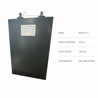 Condensateur à film à impulsions Liyang personnalisé de haute qualité, prix compétitif, 1250 VDC 3750UF pour générateur d'impulsions haute tension