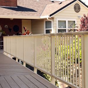 Ringhiera <span class=keywords><strong>per</strong></span> Balcone da Interno ed Esterno con Ringhiera in Alluminio Verniciato a Polvere Bianca - Product Image 6