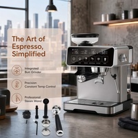Machine à expresso commerciale haut de gamme à double chaudière avec pompe rotative pour une production de café à volume élevé