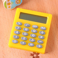 Calculatrice scientifique de poche 12 chiffres de haute qualité, mini, en plastique, double alimentation (pile et batterie), personnalisable avec logo, promotionnelle pour l'école et le bureau