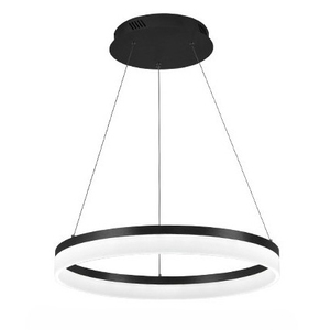 Lámpara colgante de acrílico Simple moderna para el hogar, <span class=keywords><strong>Hotel</strong></span>, restaurante, anillo circular redondo, lámpara de araña, luces de techo circulares - Product Image 1