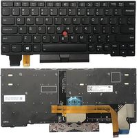 Clavier de remplacement pour ordinateur portable Lenovo ThinkPad X13 Gen 1 L13 Gen 2 L13 Yoga Gen 2 avec rétroéclairage LED
