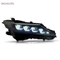 Pour Toyota Camry 2018-2023 LE SE XLE XSE TRD bande de phares hybrides phare LED 4 lentilles accessoire automobile CMR-A146-4T