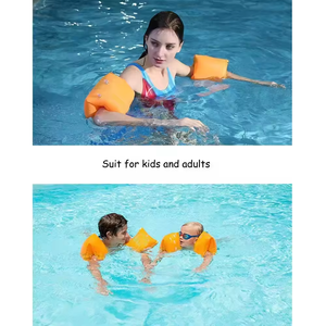 Thời Trang Nổi PVC Cánh Tay Tay Áo Cho Inflatable An Toàn Cho Trẻ Em Và Người Lớn Gấp Đào Tạo Bơi Cánh Tay Ống - Product Image 6