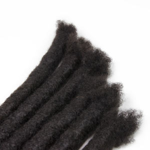 [Jiffy/Hohodreads] Extensions <span class=keywords><strong>de</strong></span> dreadlocks pré-faites en <span class=keywords><strong>cheveux</strong></span> humains vierges <span class=keywords><strong>de</strong></span> grande taille (3 et 4 cm) pour personnes noires - Product Image 5