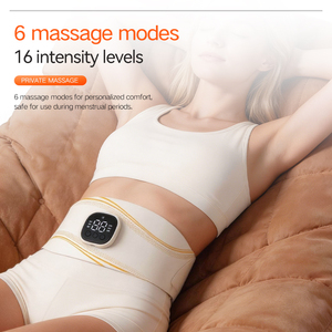EMS TENS Dual Pulse Waist Massage <b>Belt</b> with <b>Red</b> Green Light 660nm+850nm, 520nm Lightweight Invisible Design - Product Image 6
