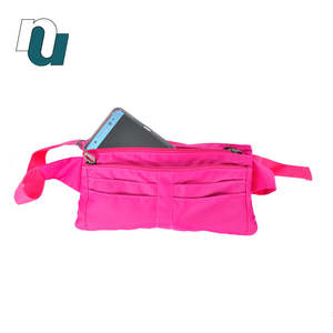 Sac banane élégant et tendance en rose carmin, accessoire moderne et frais pour filles, sac pour téléphone portable quotidien - Product Image 3