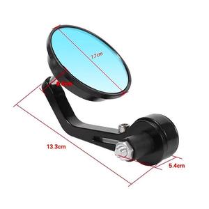 Specchietti Retrovisori Universali Rotondi da 7/8" per Manubrio <span class=keywords><strong>Piaggio</strong></span> Vespa GTS Sprint Primavera 125 150 250 300 LX Gilera Moto - Product Image 6
