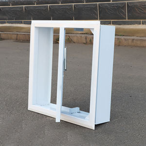 Sortie d'échappement de fumée de type plaque Climatisation à proximité et à télécommande Sortie d'air en acier inoxydable Soupape d'échappement d'incendie 3C - Product Image 2