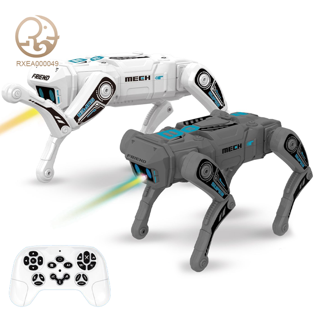 Programmable AI Mechanical Dog Robot Multifunctional Interactive Walking APP Voice Remote Control Educational Robot Dog Toys