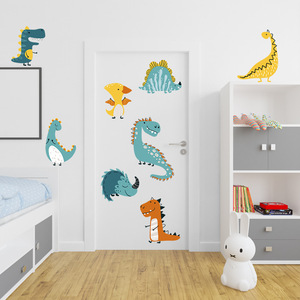 Kawaii Wall Decoration <strong>Dinosaur</strong> Bedroom Wall Stickers for Kids Room <strong>Nursery</strong> 3D <strong>Dinosaur</strong> Wall Stickers Set for Baby Decor - Product Image 2