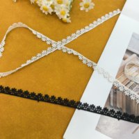 En gros, garniture décorative en dentelle de ruban en soie de lait pour accessoires vestimentaires DIY et petites bordures décoratives de couture