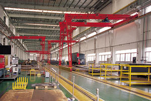 מעקה רכוב חצי gantry מנוף 2-30 טון | סדנה ניידת | מוסמך - Product Image 5