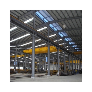 Structure industrielle en acier, toit métallique préfixe, usine/entrepôt/<span class=keywords><strong>atelier</strong></span> de construction de bureau, bon marché - Product Image 1