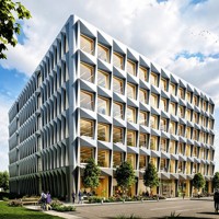 Edificio de Estructura de Acero que Produce Amplios Apartamentos Prefabricados de Acero, Centro Comercial de Varios Pisos Prefabricado