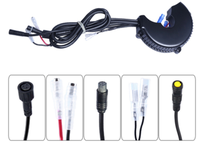 Pièces de rechange originales de Bafang 8fun BBS02 kit de moteur à entraînement central de remplacement 48V 350W 500W 750W 18A 25A contrôleur
