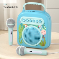Microphone Karaoké Éducatif Coloré en Plastique pour Enfants, Modèle H-MA-02, 1,5 kg, Unisexe, Vente Chaude