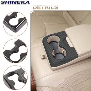 Offre Spéciale voiture intérieur accessoires siège arrière accoudoir eau support de verre décoration panneau couverture pour Dodge <span class=keywords><strong>Charger</strong></span> 2011 + - Product Image 6