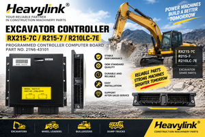 Carte électronique programmée pour contrôleur d'excavatrice Heavylink RX215-7C R215-7 R210LC-7E 21N6-43101 - Product Image 1