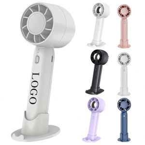 Promotional Portable Fan Rechargeable with Mobile Phone Holder Business Advertising <b>Gifts</b> Handheld <b>Small</b> - Product Image 1