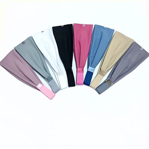 Diadema Deportiva de Nailon con Logotipo de Letras Personalizable de Alta Elasticidad, Estilo Europeo-Americano, 25*8cm, Accesorios para el Cabello de Yoga, Gran Venta - Product Image 1